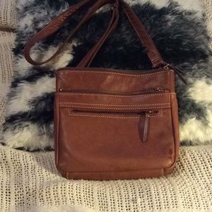 Margot Leather cross body bag